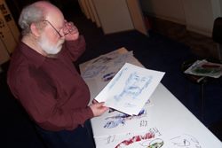 Enzo Marino disegna "El Sonido"